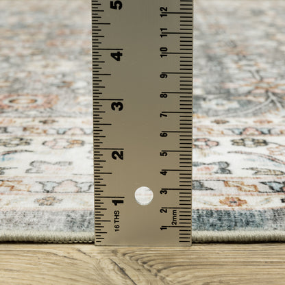 Oriental Weavers Sumter  Grey Ivory Traditional