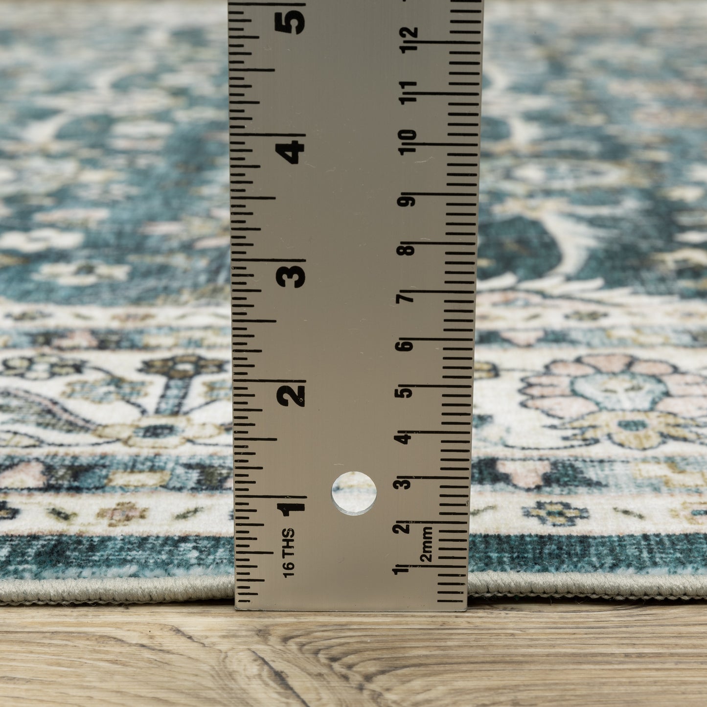 Oriental Weavers Sumter  Teal Ivory Traditional