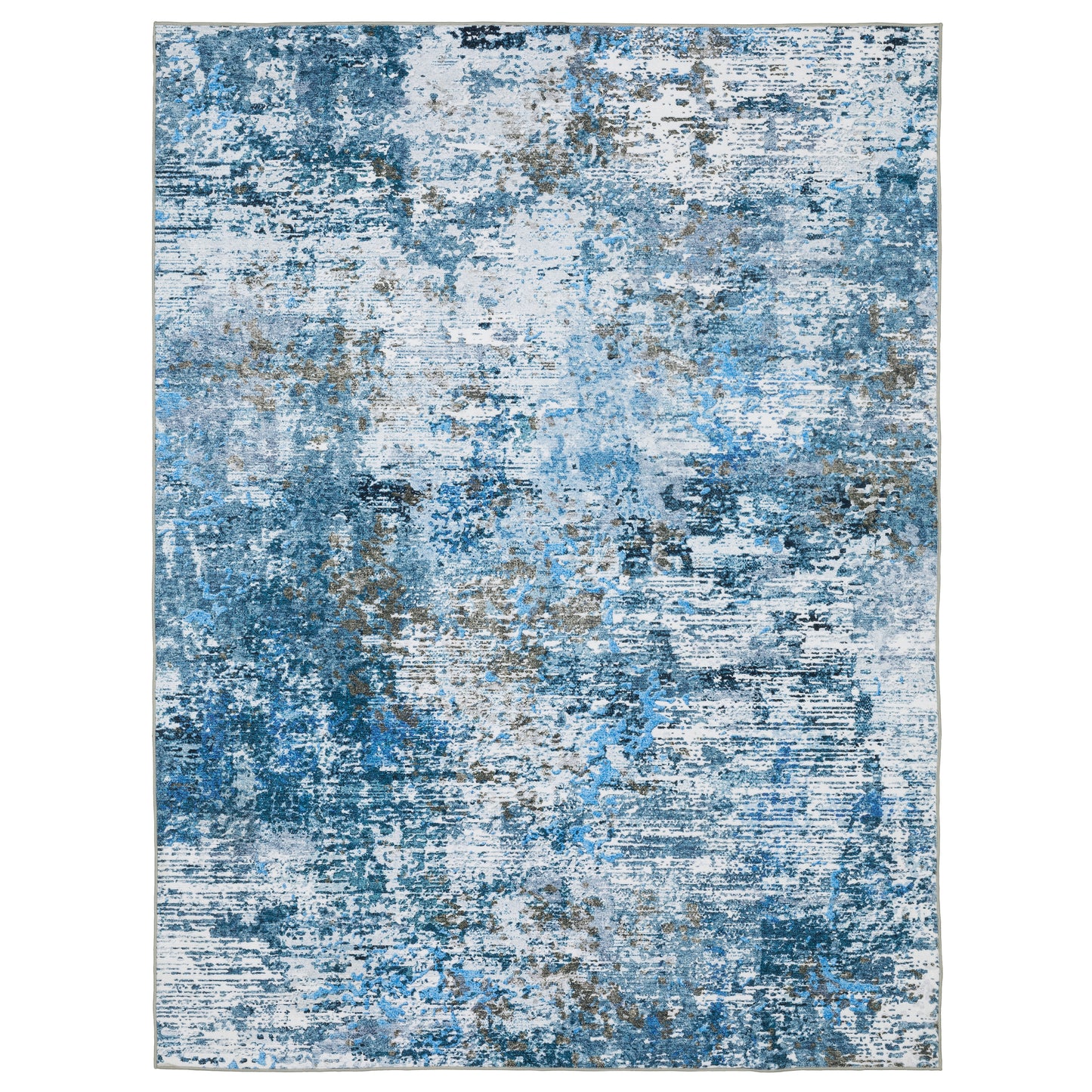 Oriental Weavers Sumter  Blue Ivory Modern & Contemporary