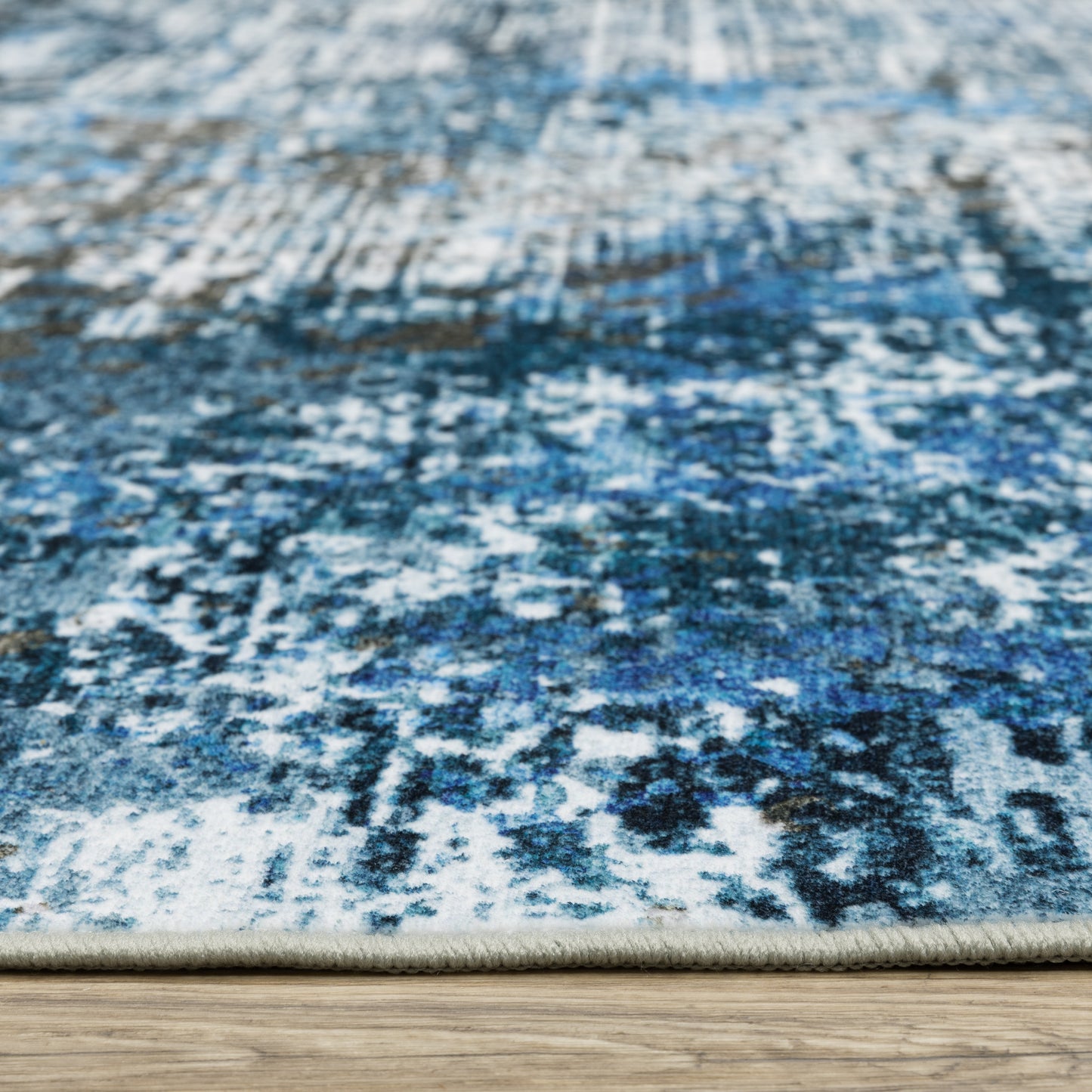 Oriental Weavers Sumter  Blue Ivory Modern & Contemporary