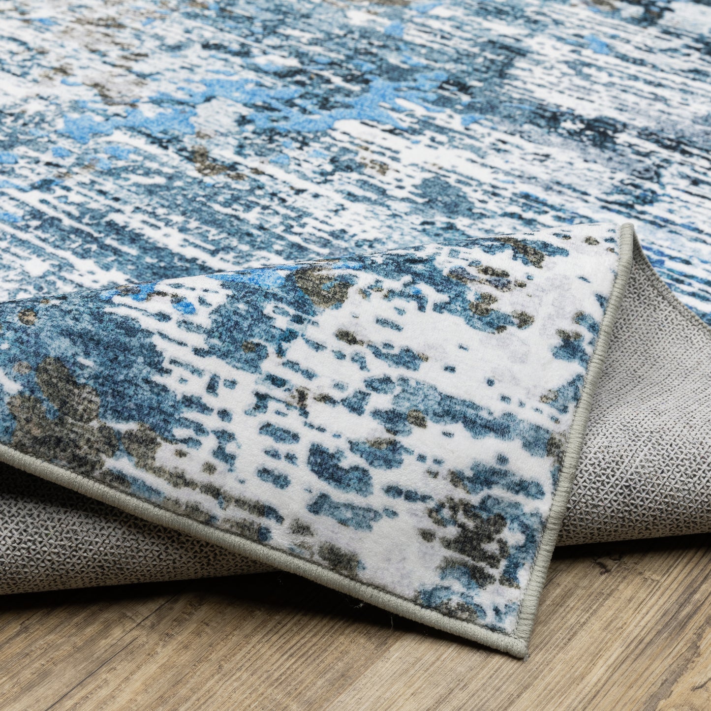 Oriental Weavers Sumter  Blue Ivory Modern & Contemporary