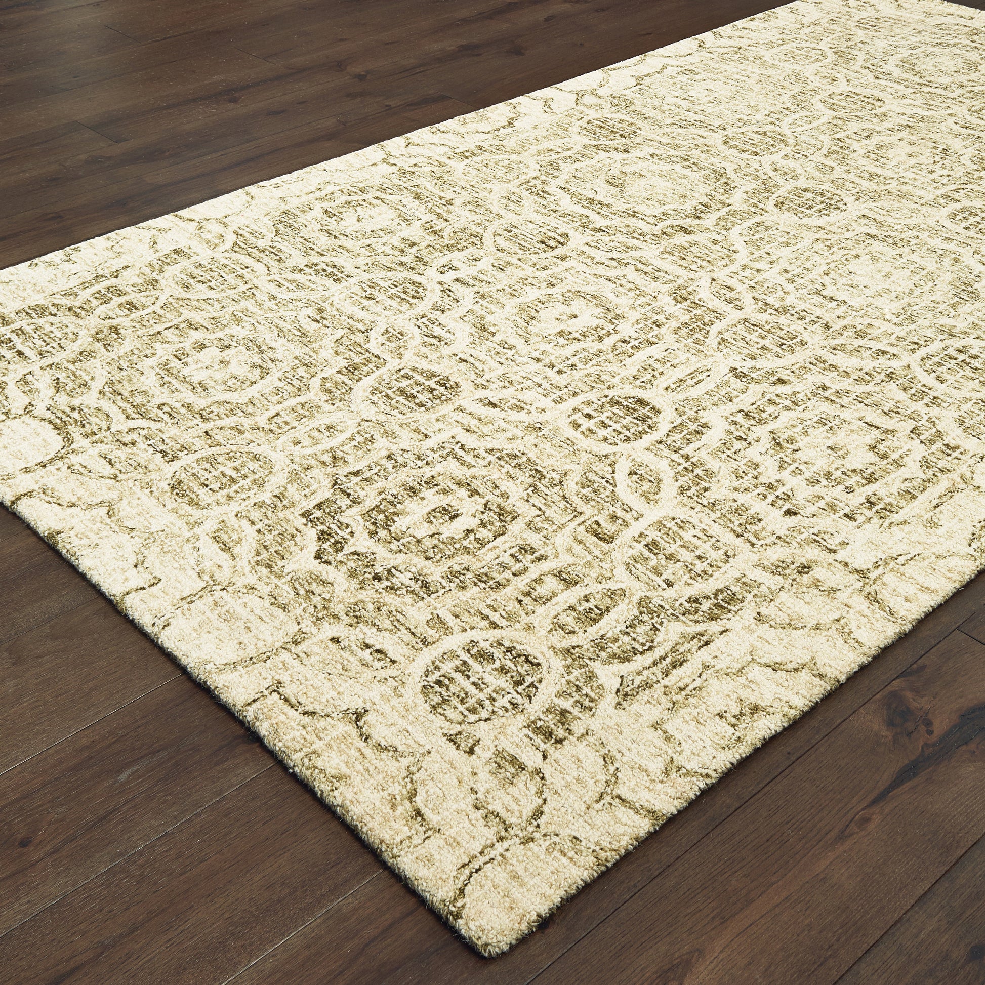 Oriental Weavers Tallavera  Green Ivory Transitional