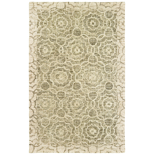Oriental Weavers Tallavera  Green Ivory Transitional