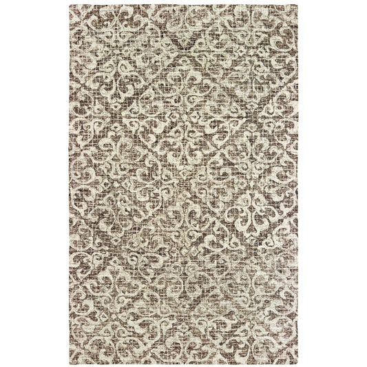 Oriental Weavers Tallavera  Brown Ivory Transitional