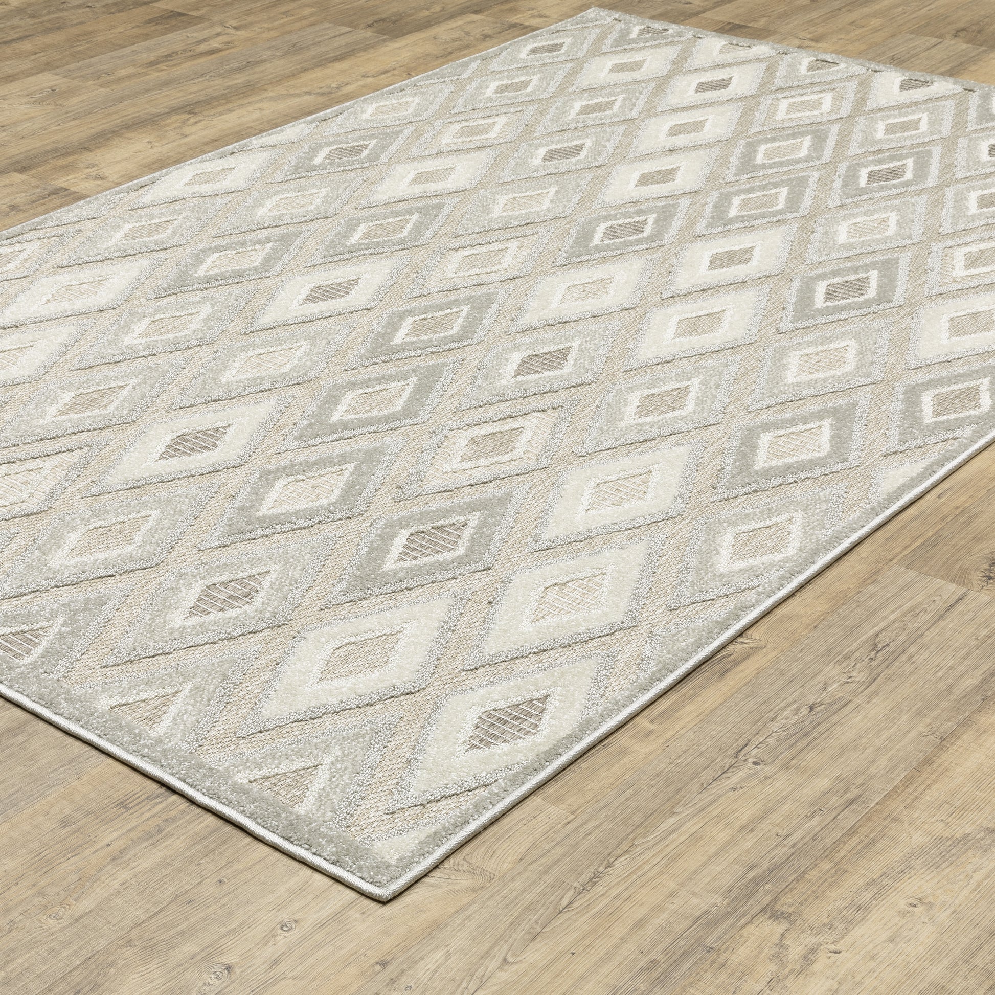 Oriental Weavers Tangier  Beige Grey Global