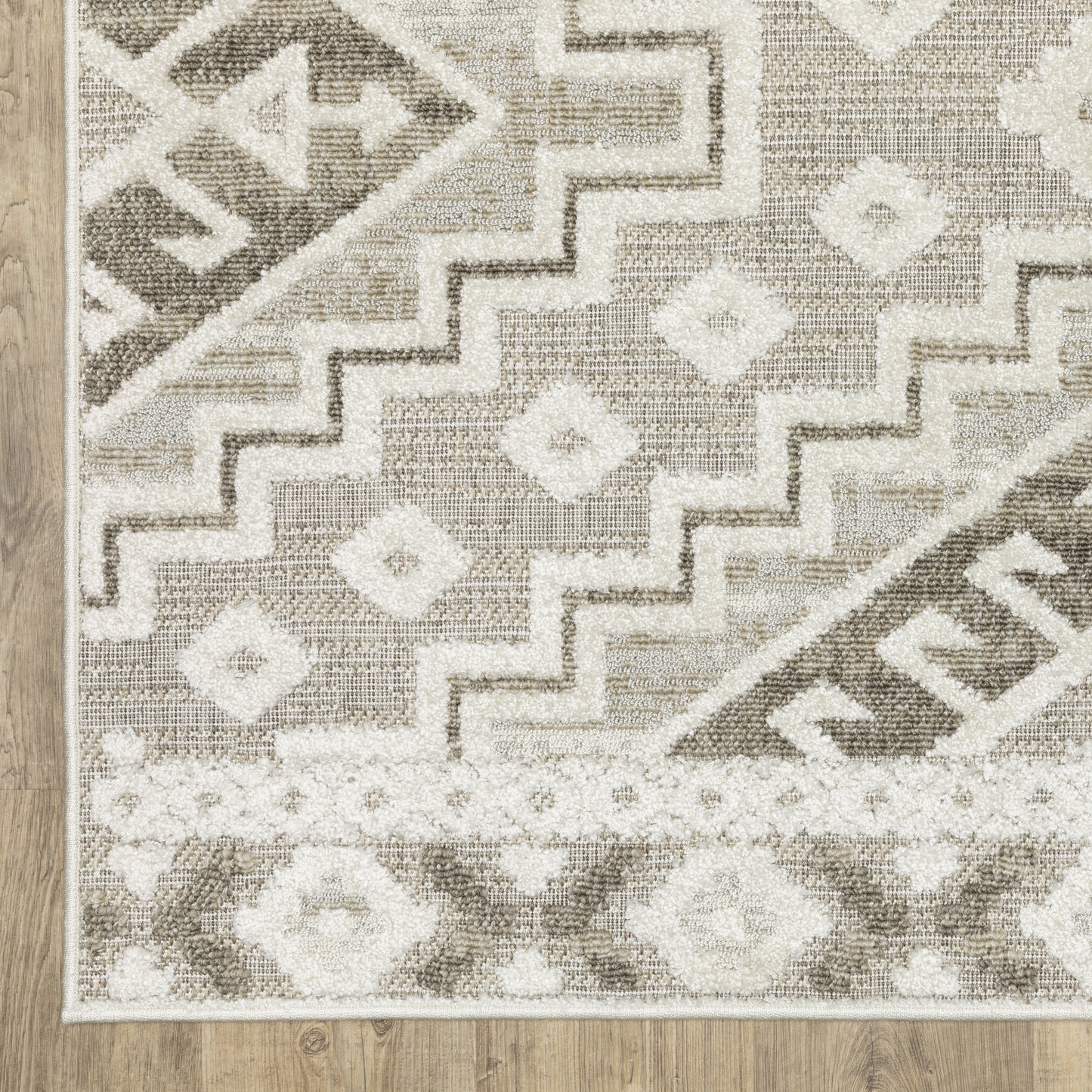 Oriental Weavers Tangier  Beige Brown Global