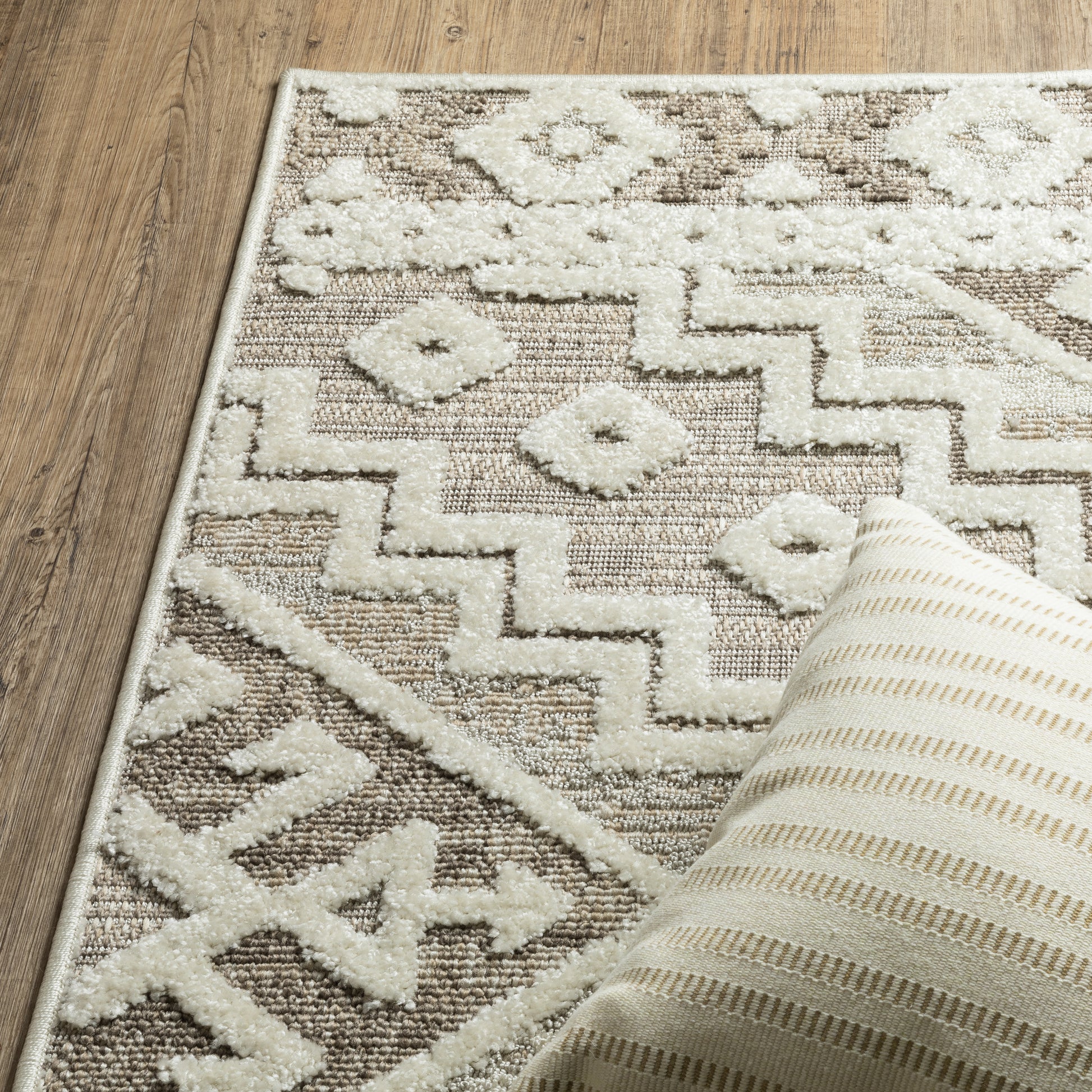 Oriental Weavers Tangier  Beige Brown Global