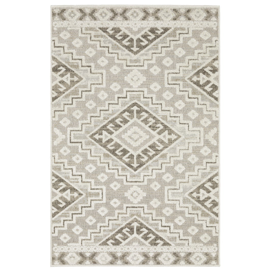 Oriental Weavers Tangier  Beige Brown Global
