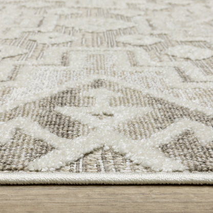 Oriental Weavers Tangier  Beige Brown Global