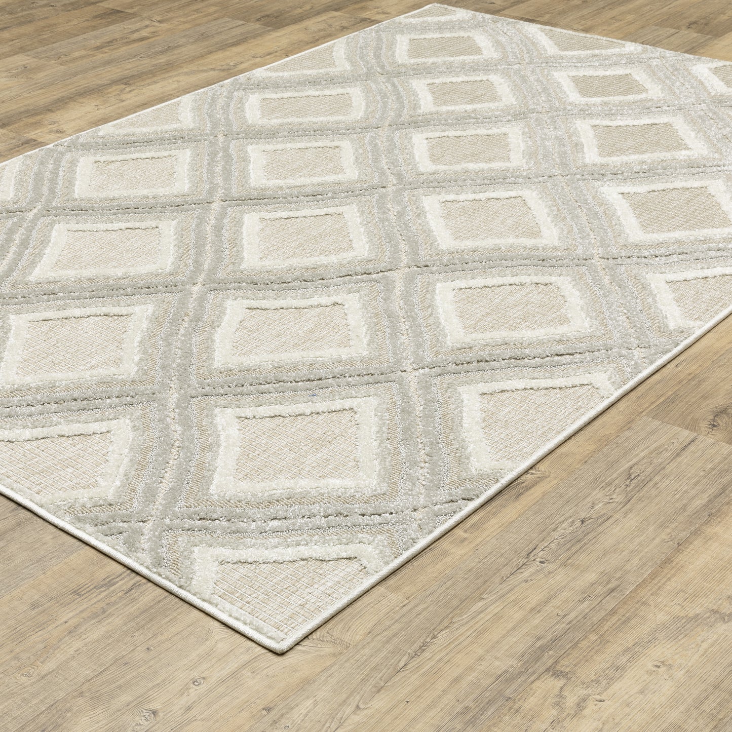 Oriental Weavers Tangier  Grey Beige Global
