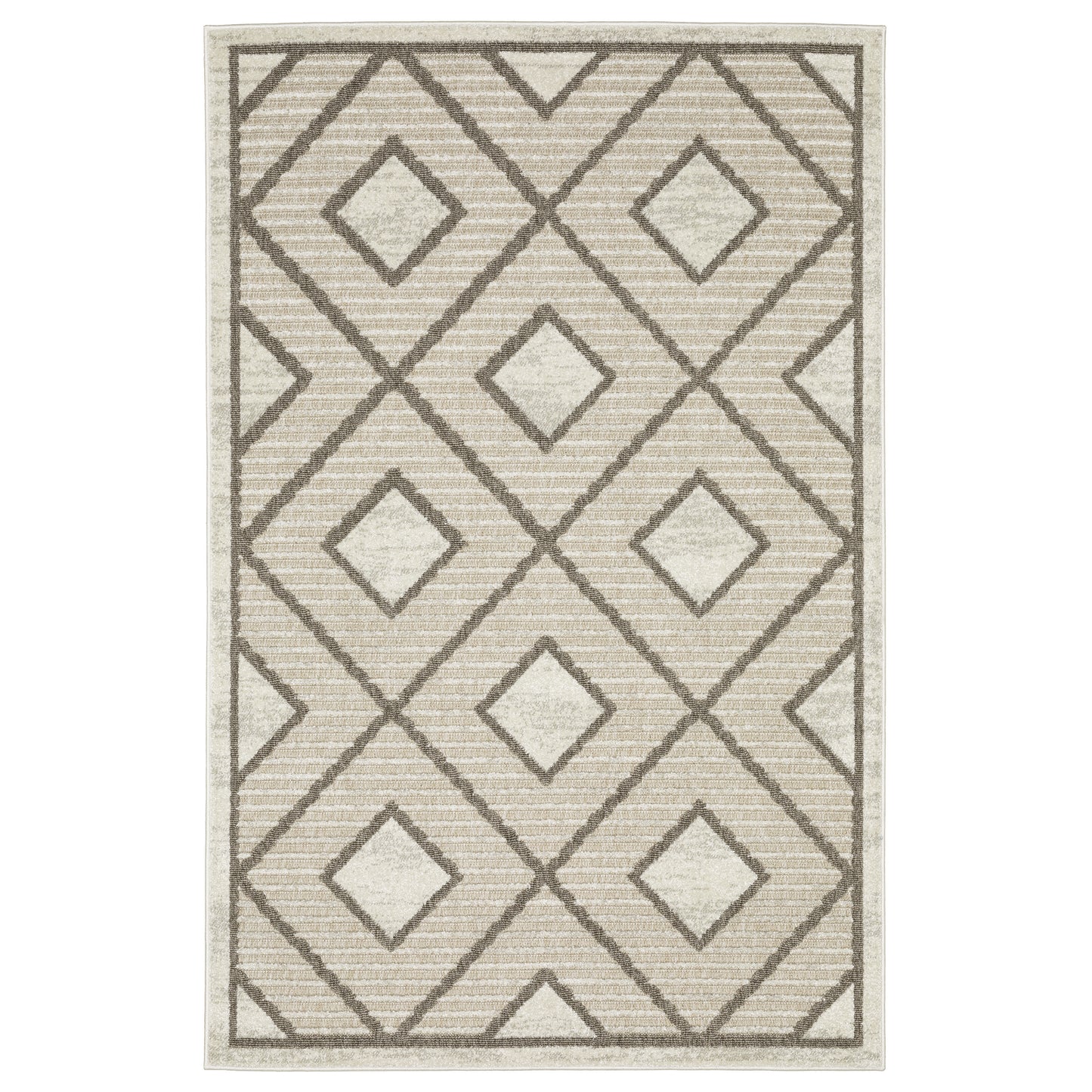 Oriental Weavers Tangier  Beige Grey Global