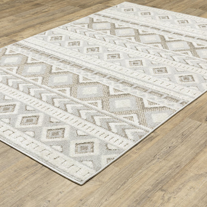 Oriental Weavers Tangier  Grey Beige Global
