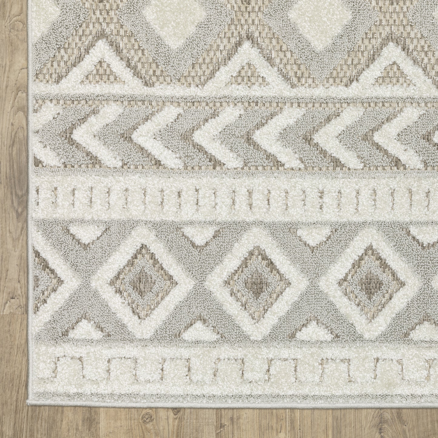 Oriental Weavers Tangier  Grey Beige Global