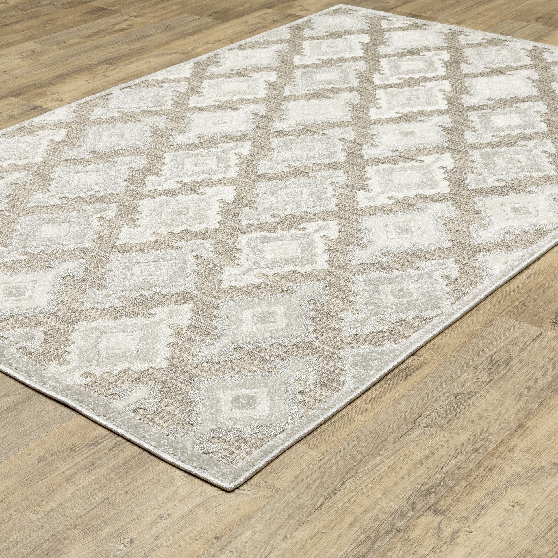 Oriental Weavers Tangier  Beige Grey Global