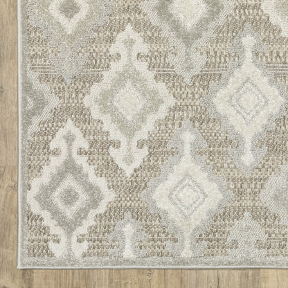 Oriental Weavers Tangier  Beige Grey Global