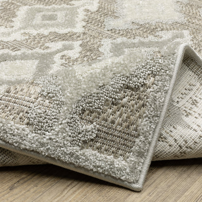Oriental Weavers Tangier  Beige Grey Global