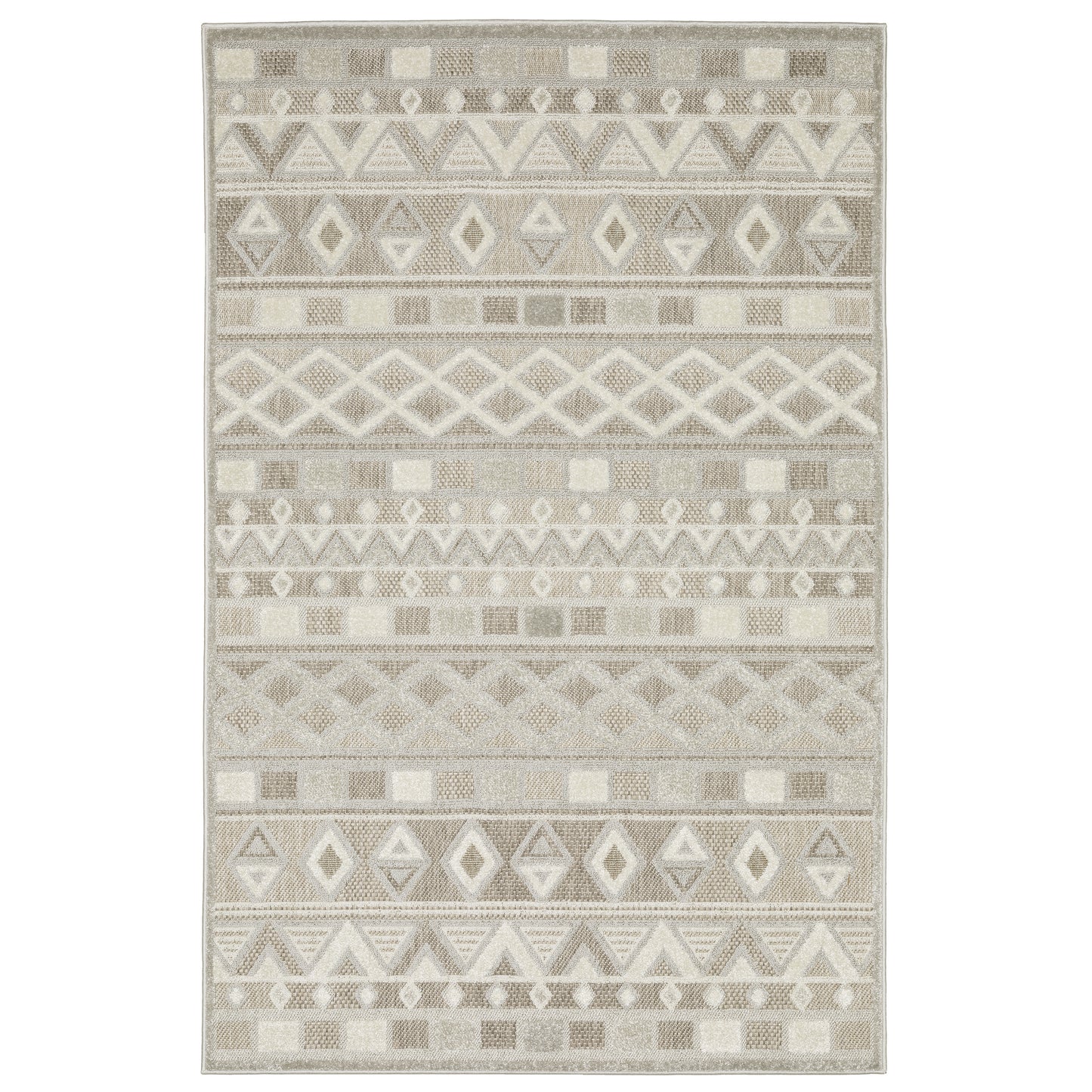 Oriental Weavers Tangier  Beige Grey Global