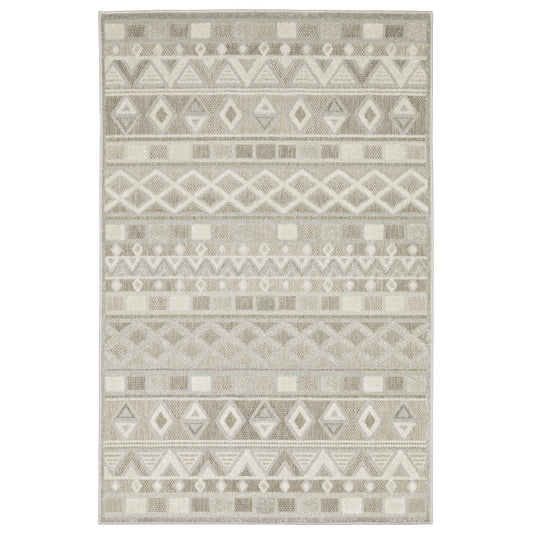 Oriental Weavers Tangier  Beige Grey Global