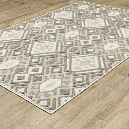 Oriental Weavers Tangier  Brown Beige Global