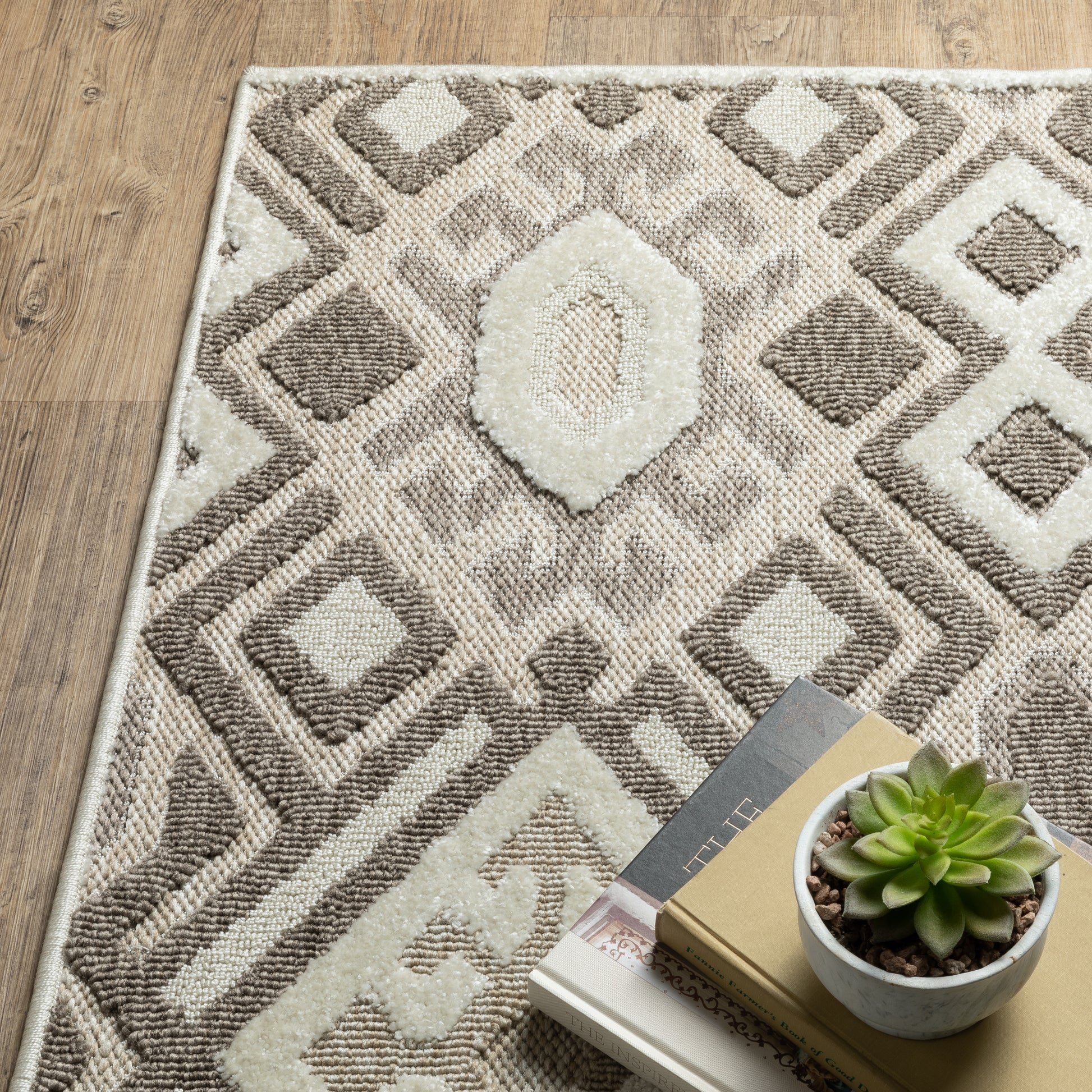 Oriental Weavers Tangier  Brown Beige Global