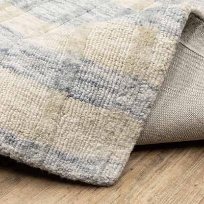 Oriental Weavers Thatcher  Beige Blue Scandinavian