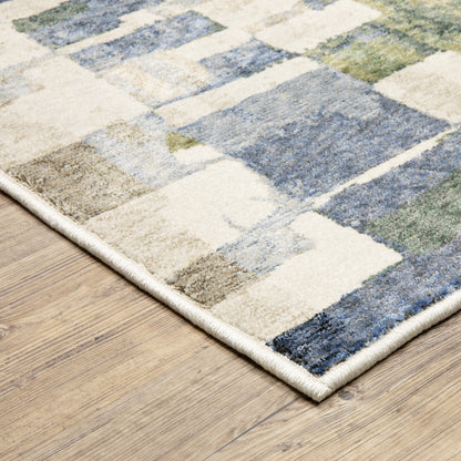 Oriental Weavers Tisdell  Blue Green Modern