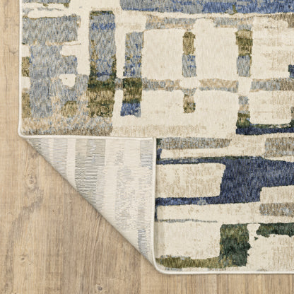 Oriental Weavers Tisdell  Blue Green Modern