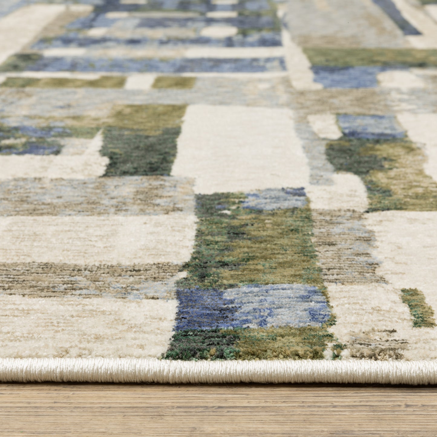 Oriental Weavers Tisdell  Blue Green Modern