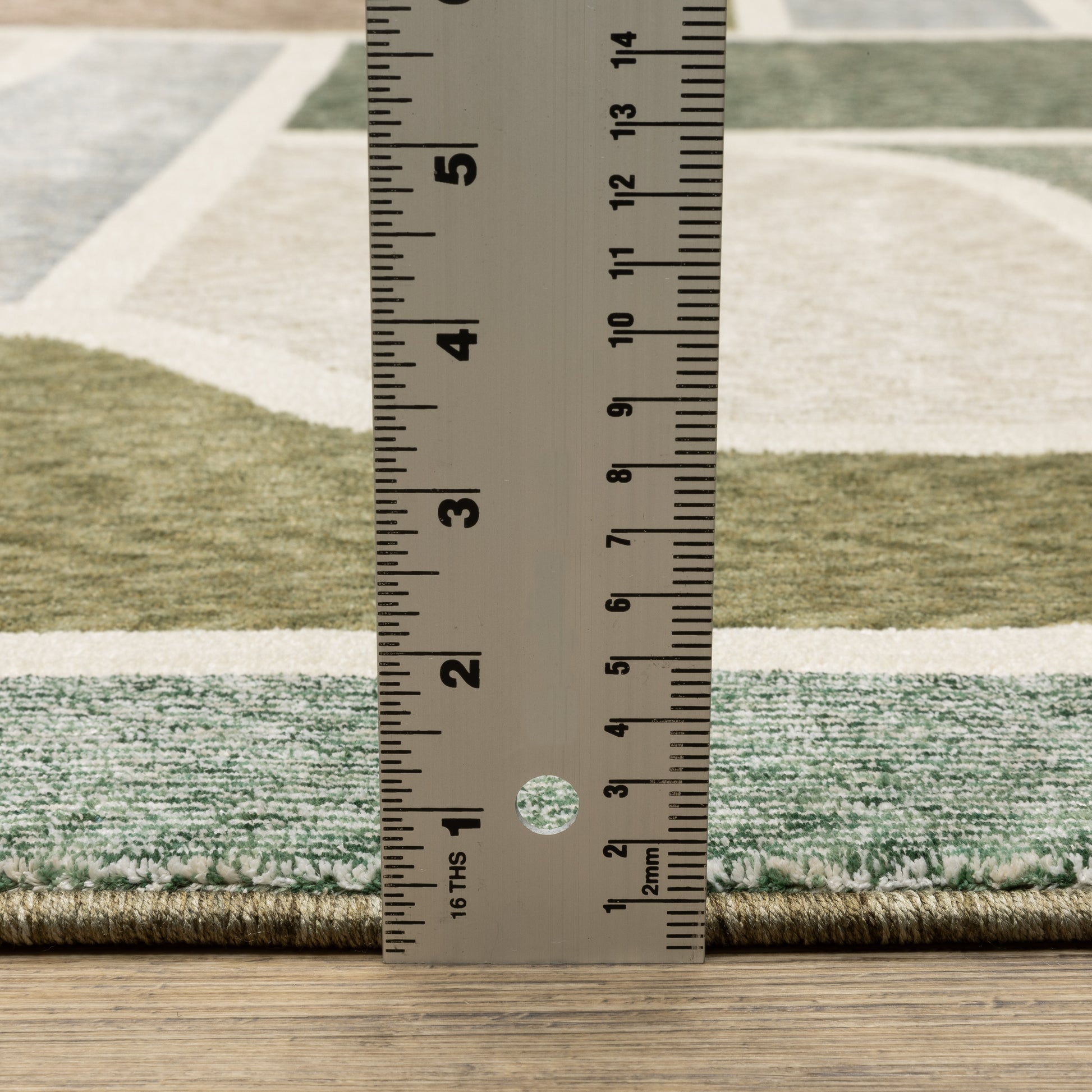 Oriental Weavers Tisdell  Green Multi Mid-Century Modern