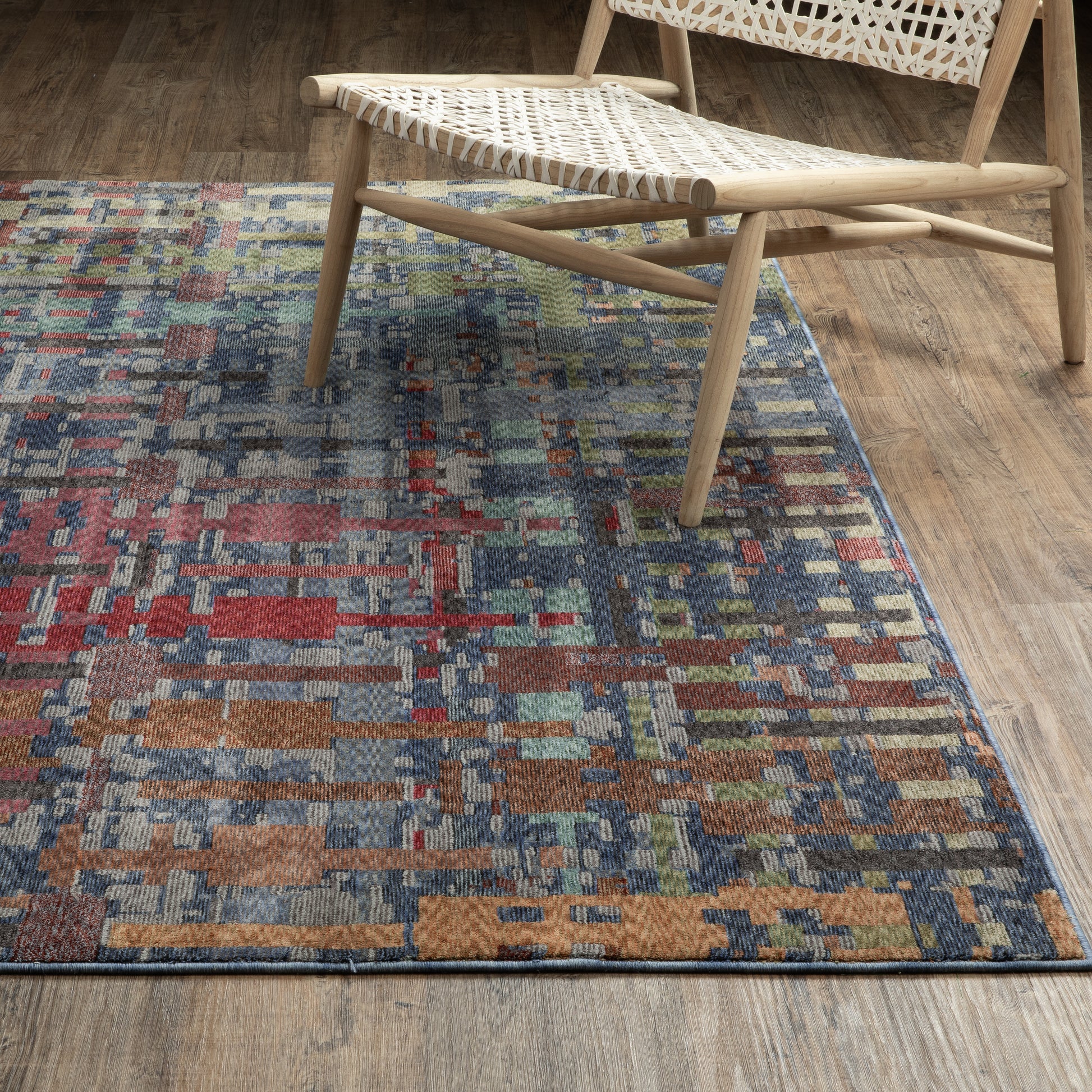 Oriental Weavers Tisdell  Blue Multi Modern