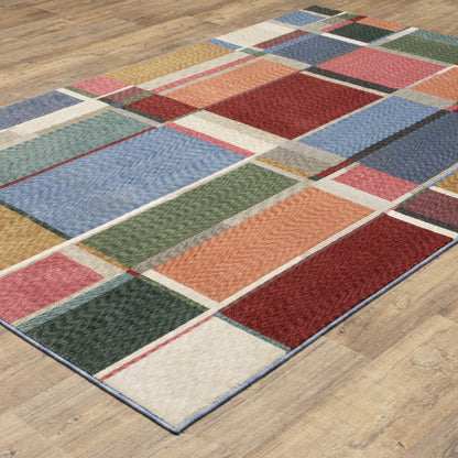 Oriental Weavers Tisdell  Multi-colored  Modern