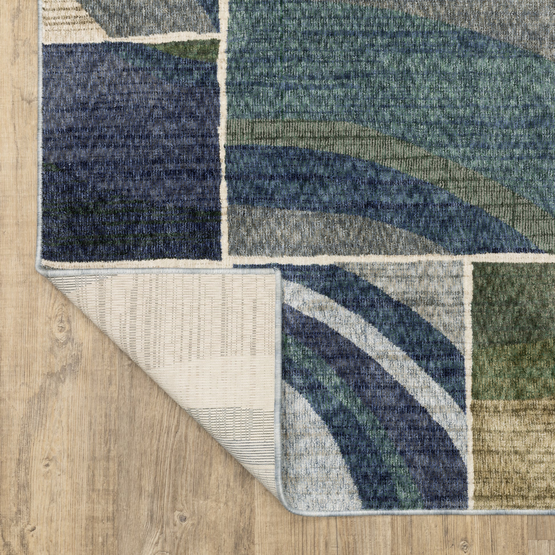Oriental Weavers Tisdell  Blue Green Modern