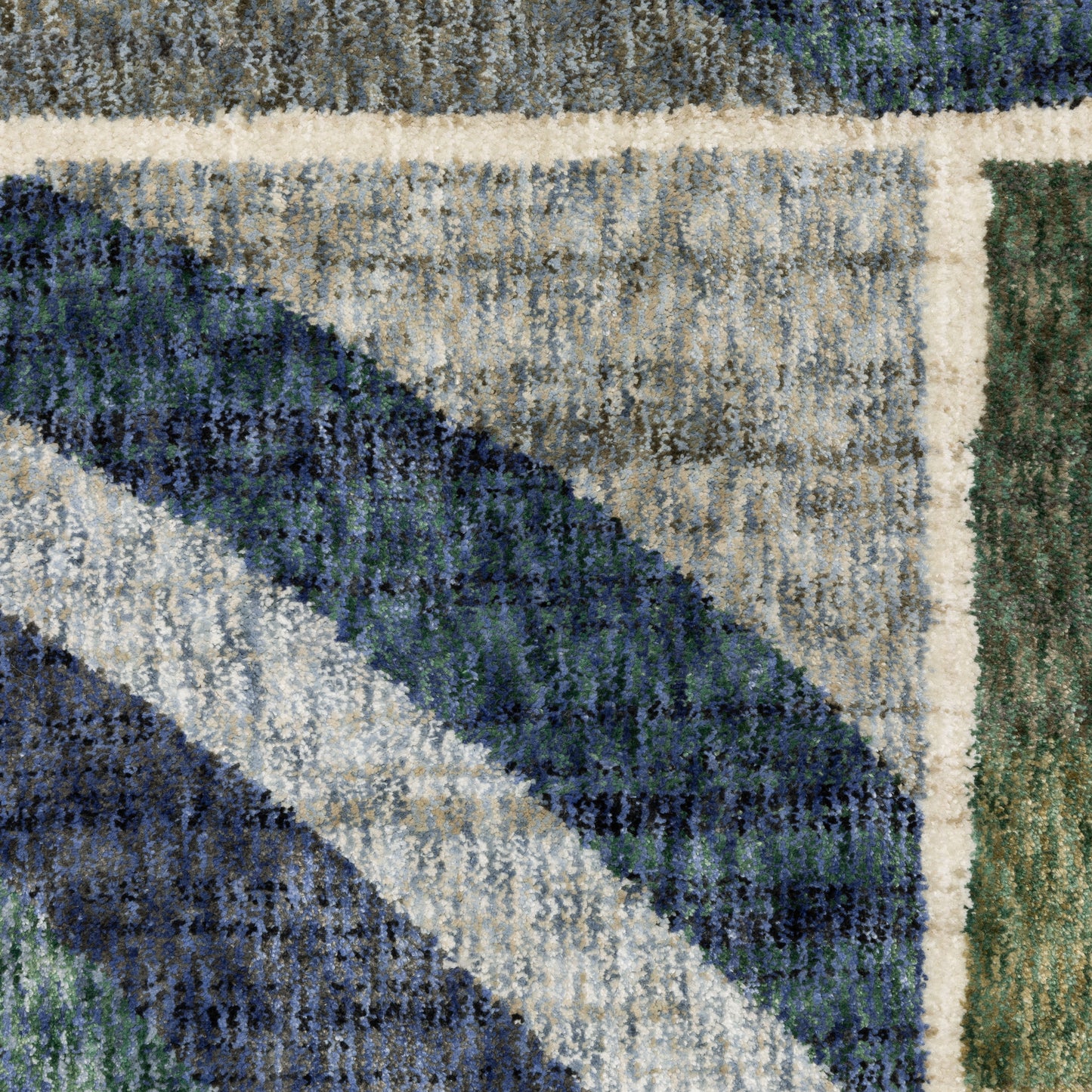 Oriental Weavers Tisdell  Blue Green Modern