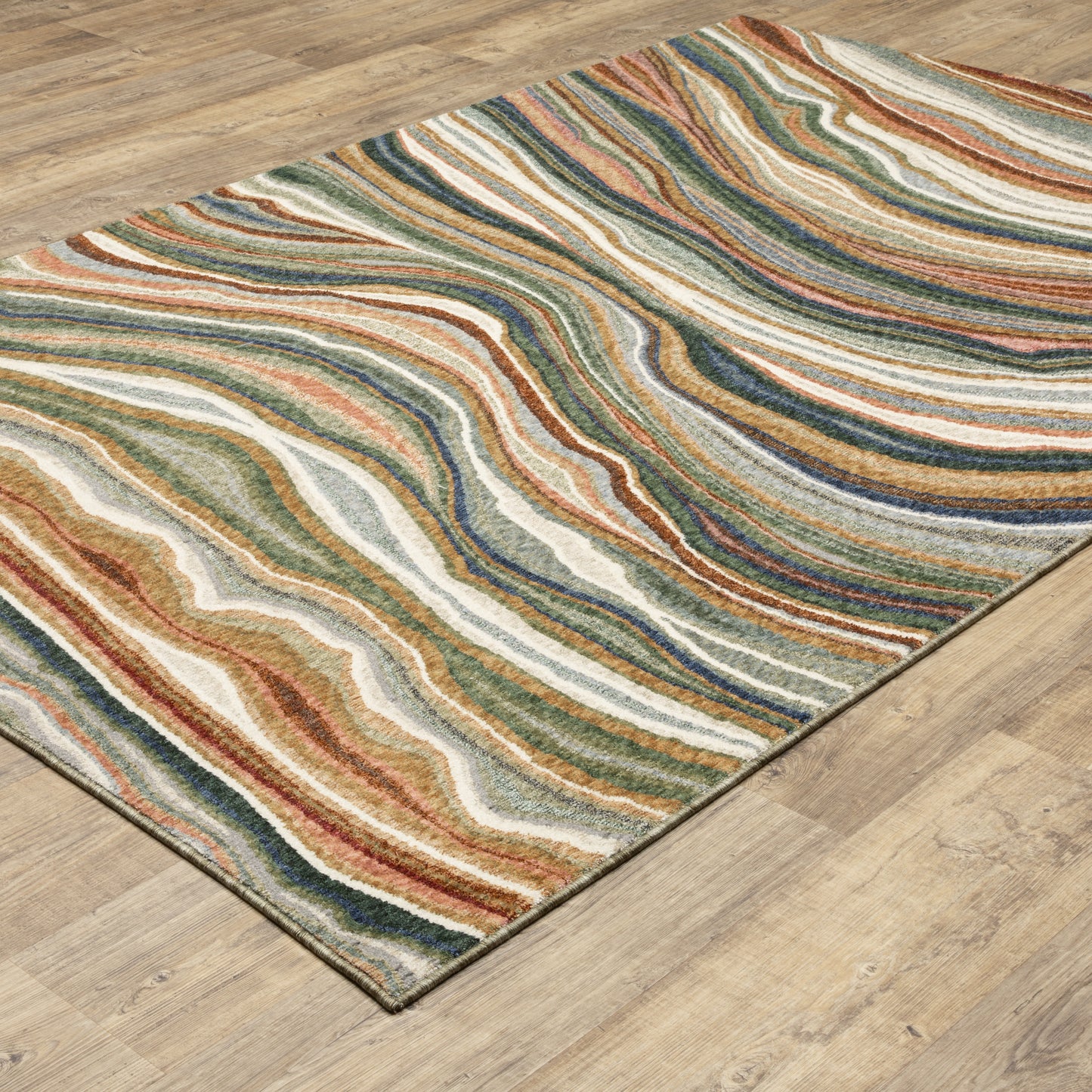 Oriental Weavers Tisdell  Multi-colored  Modern