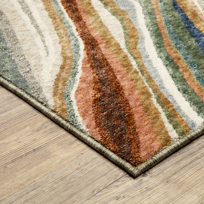 Oriental Weavers Tisdell  Multi-colored  Modern