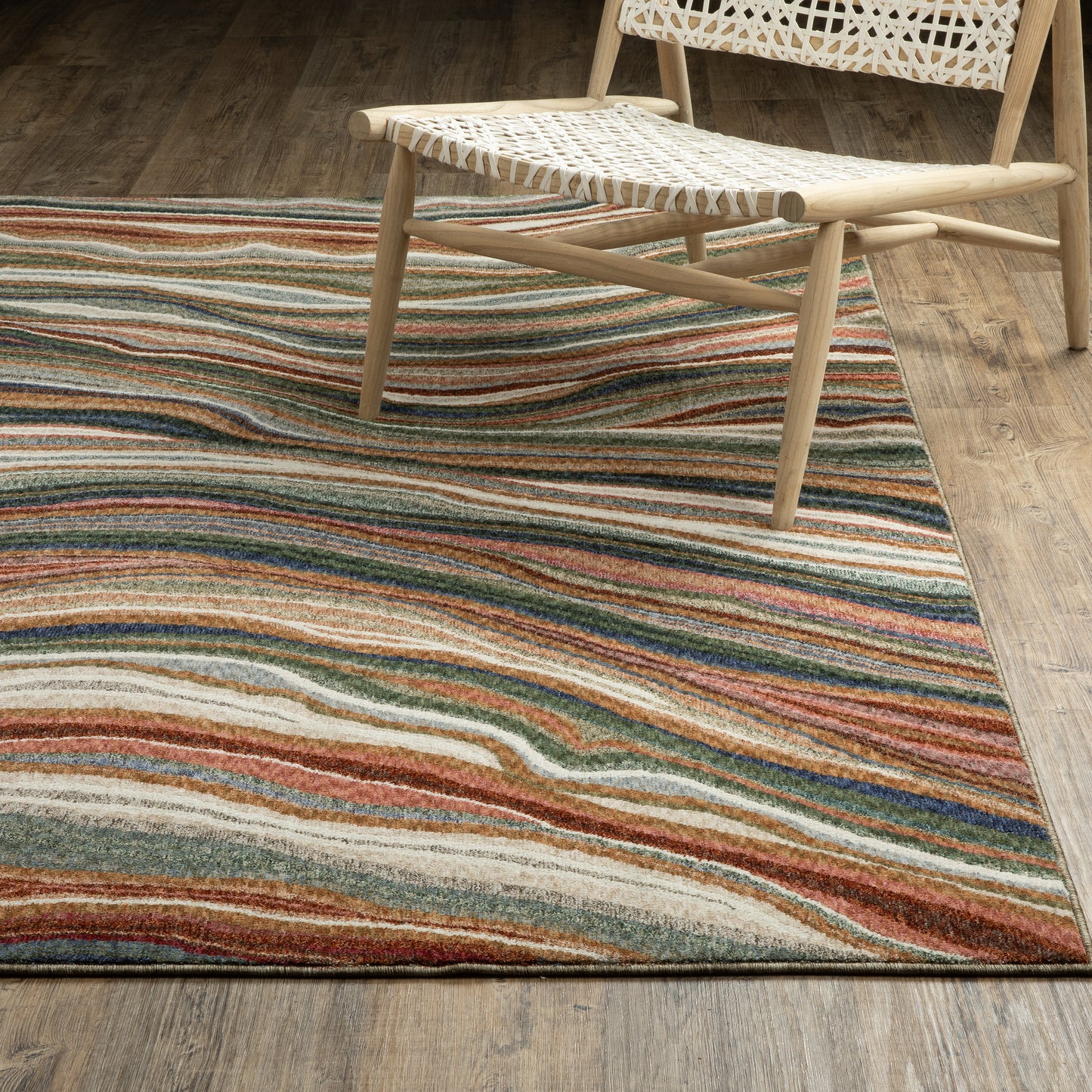 Oriental Weavers Tisdell  Multi-colored  Modern