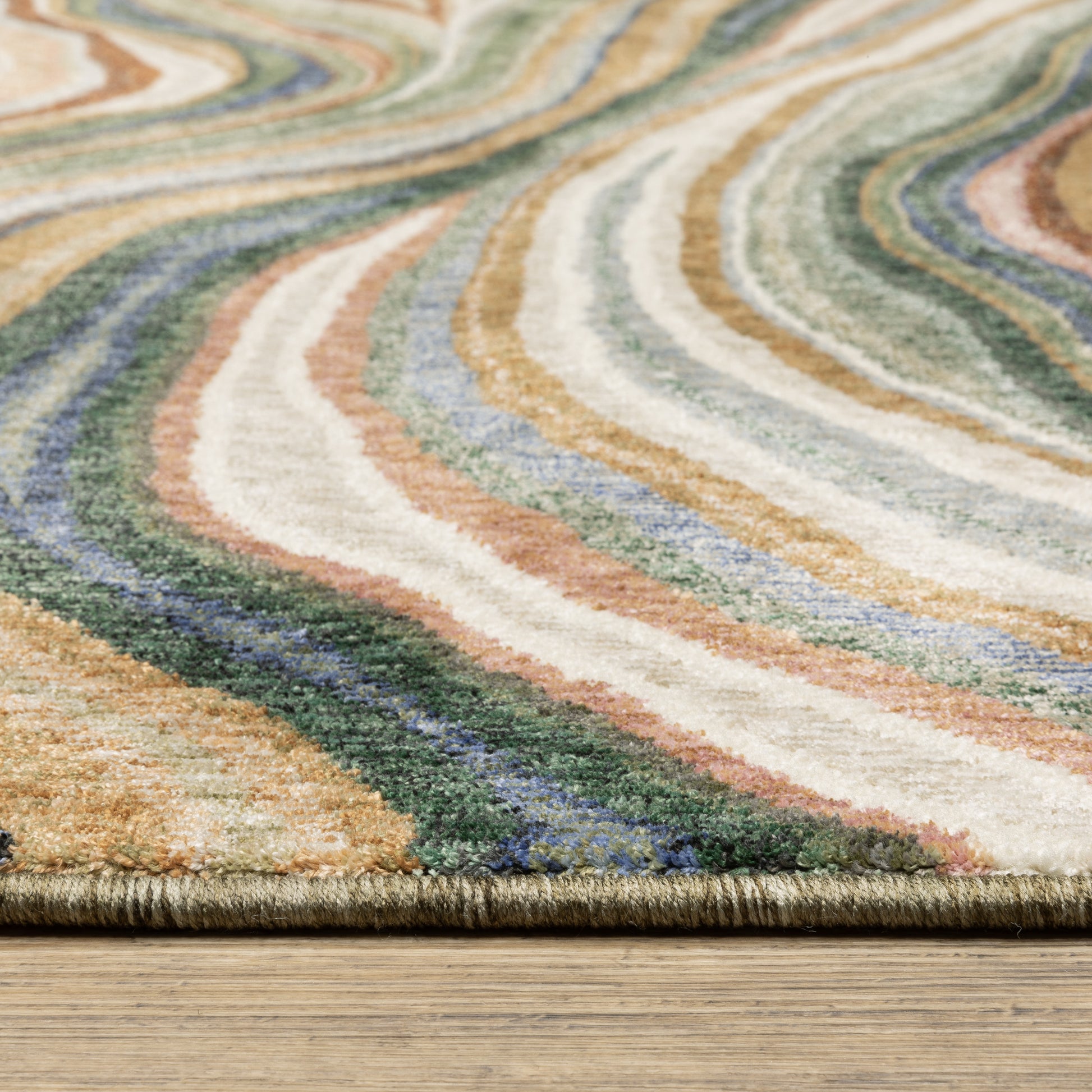 Oriental Weavers Tisdell  Multi-colored  Modern