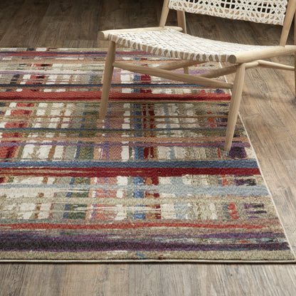 Oriental Weavers Tisdell  Multi-colored  Modern