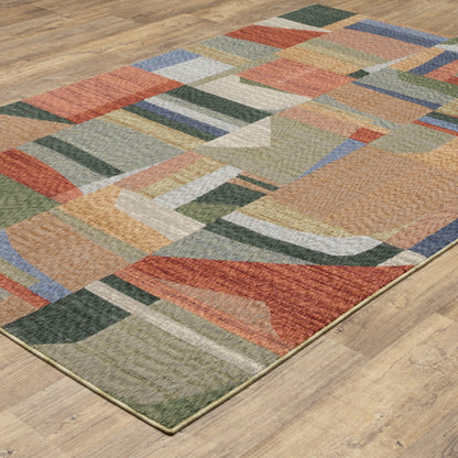 Oriental Weavers Tisdell  Multi-colored  Modern