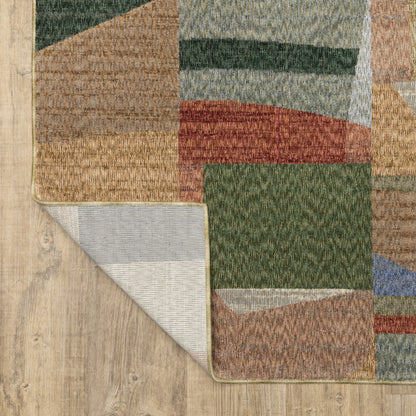 Oriental Weavers Tisdell  Multi-colored  Modern