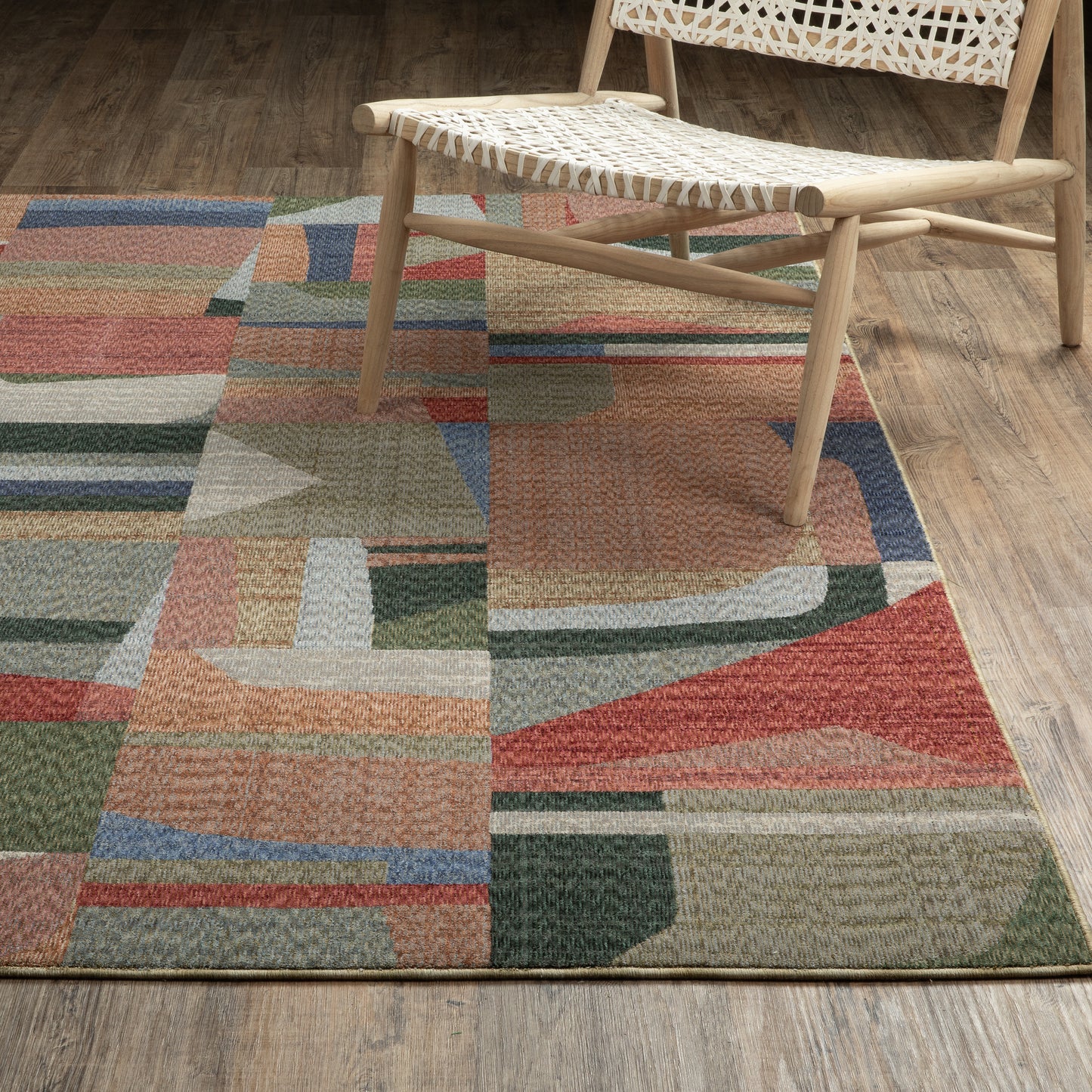 Oriental Weavers Tisdell  Multi-colored  Modern