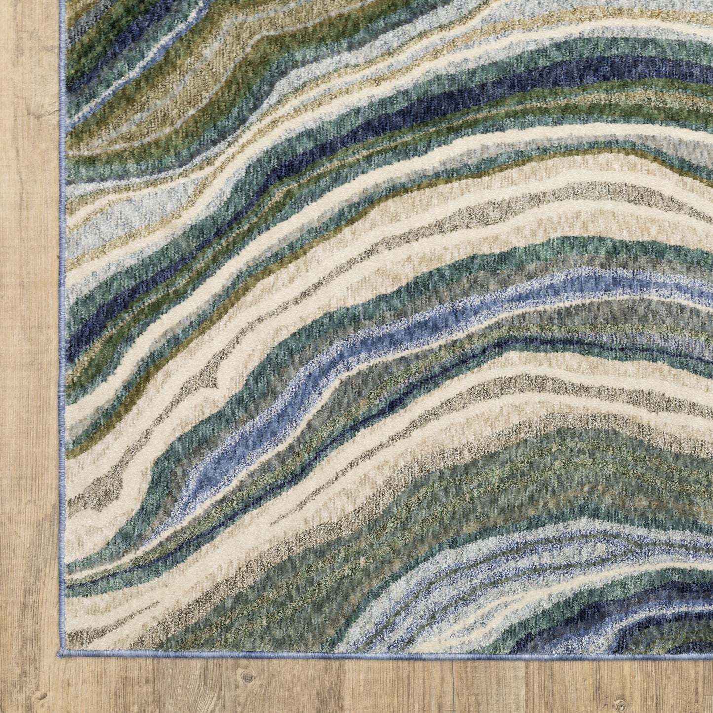 Oriental Weavers Tisdell  Green Blue Modern