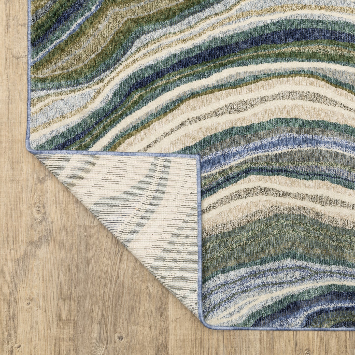 Oriental Weavers Tisdell  Green Blue Modern