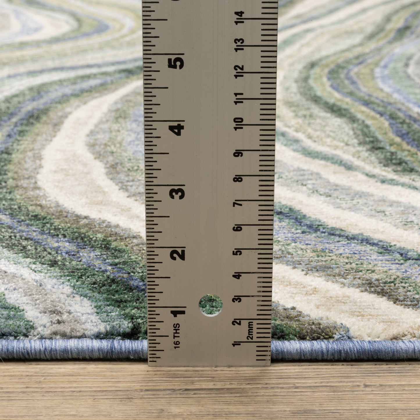 Oriental Weavers Tisdell  Green Blue Modern