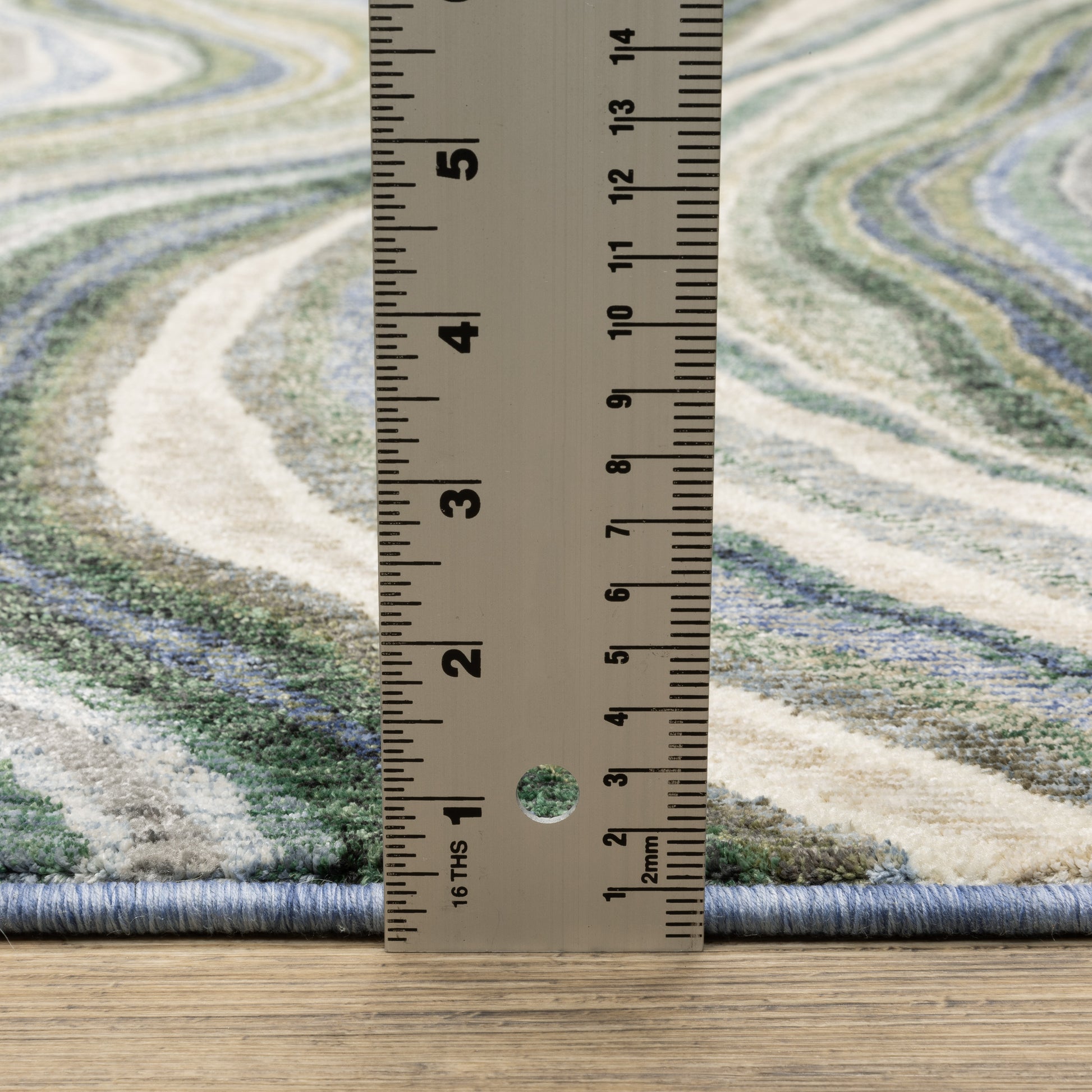 Oriental Weavers Tisdell  Green Blue Modern