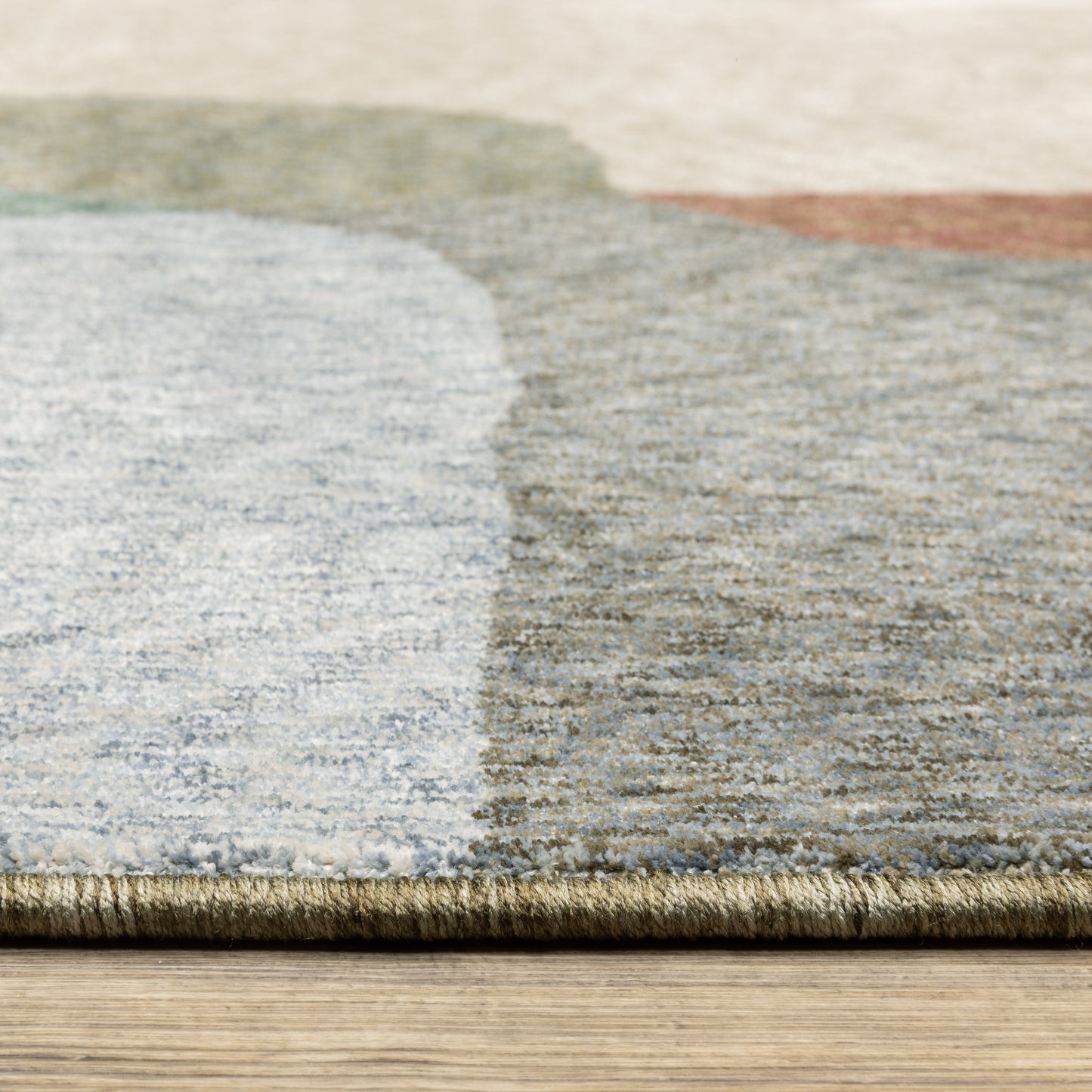 Oriental Weavers Tisdell  Multi-colored  Mid-Century Modern