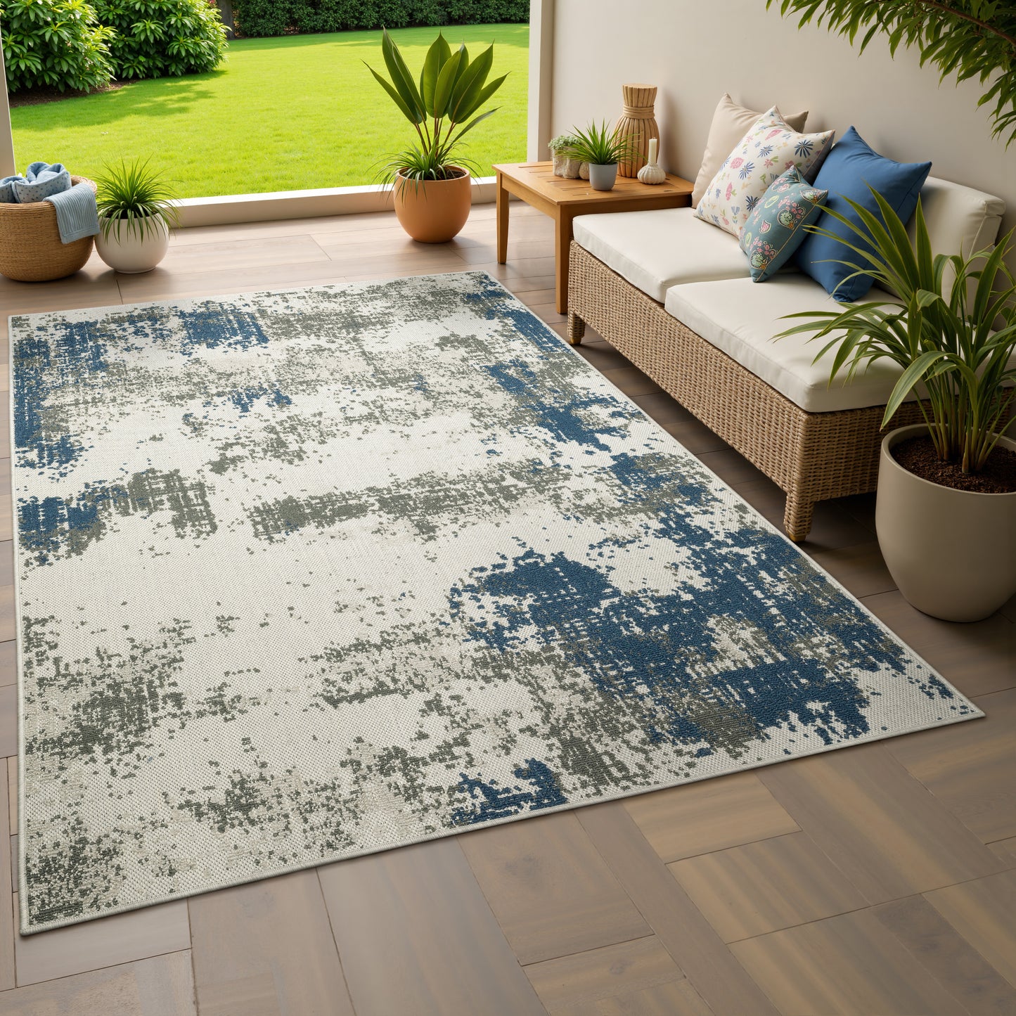 Oriental Weavers Torrey  Light Grey Blue Modern & Contemporary