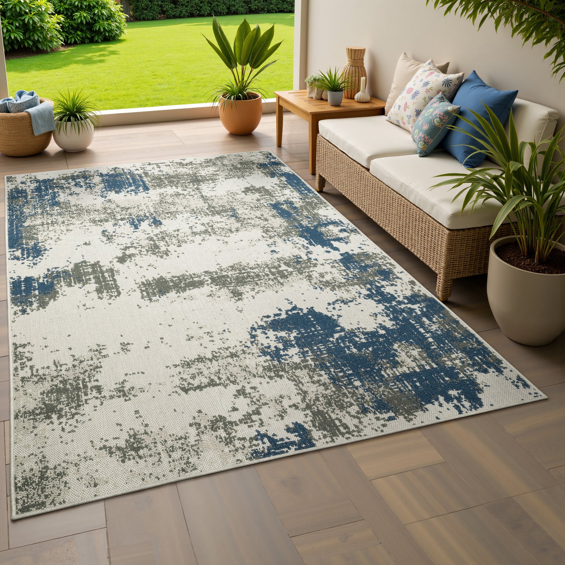 Oriental Weavers Torrey  Light Grey Blue Modern & Contemporary