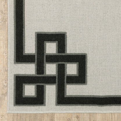 Oriental Weavers Torrey  Light Grey Black Casual