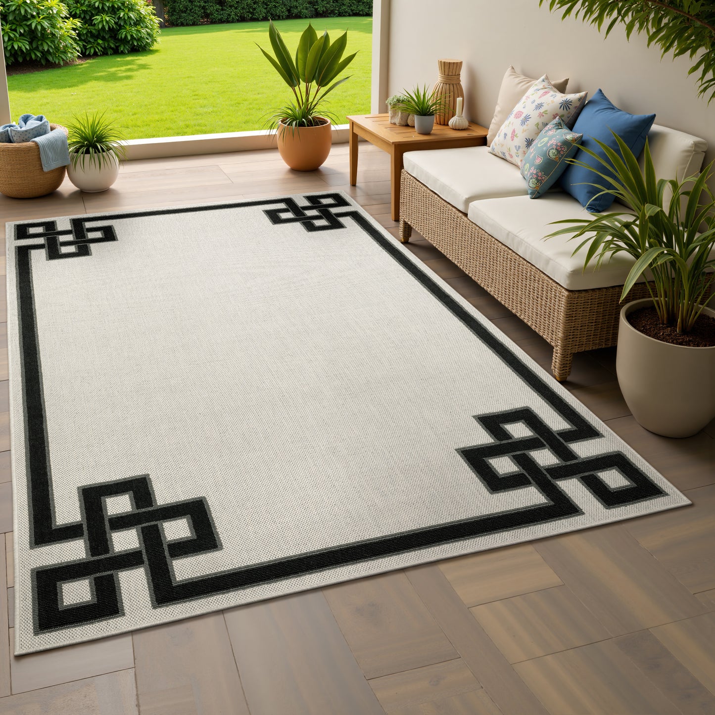 Oriental Weavers Torrey  Light Grey Black Casual